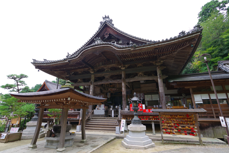 奈良県指定文化財　岡寺　本堂